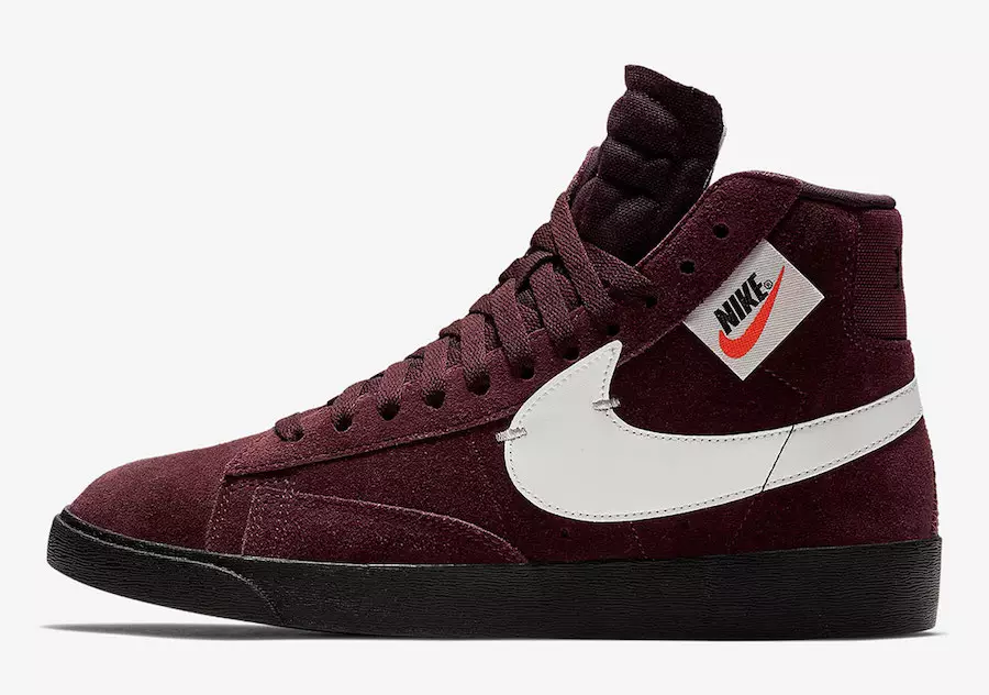 Nike Blazer Mid Rebel Burgund Crush BQ4022-600