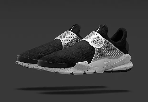 muundo wa kipande Nike Sock Dart Black Oreo