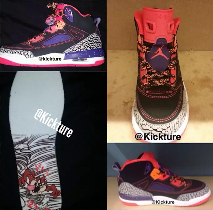 Air Jordan Spizike Diable de Tasmanie