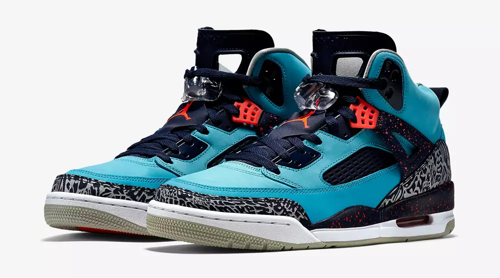 Jordan Spizike Turquoise Blue infraraudonųjų spindulių 23