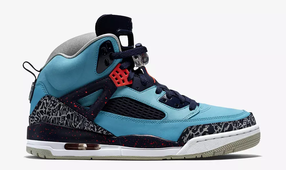 Jordan Spizike Turquoise Blue Infrared 23