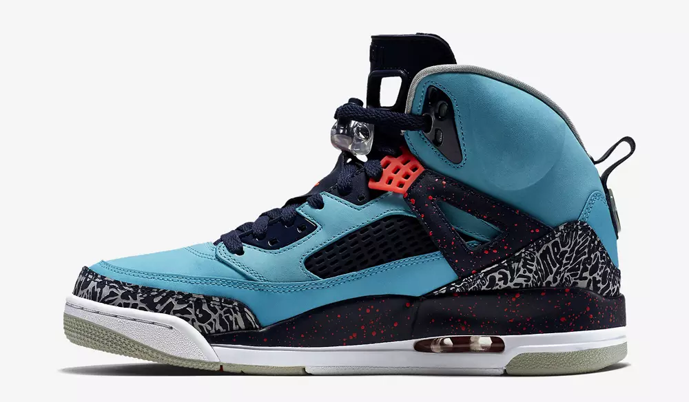 Jordan Spizike blau turquesa infraroja 23