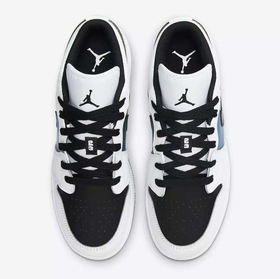 Air Jordan 1 Low GS Ağ Qara Metalik Qızıl CV9844-109 Buraxılış Tarixi