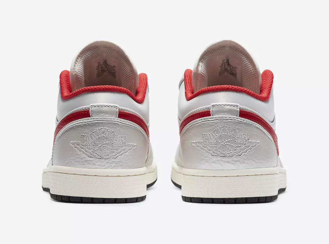 Air Jordan 1 Low White Red DA4668-001 Data de llançament