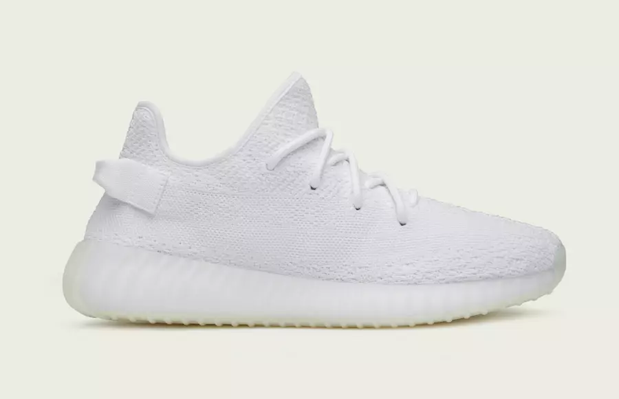 adidas Yeezy Boost 350 V2 Triple White 2018 ပြန်လည်ရောင်းချပါသည်။