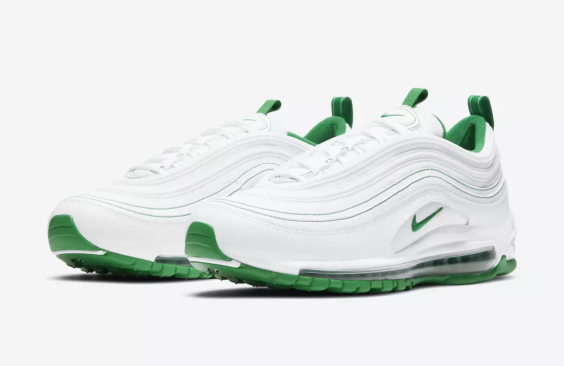 Nike Air Max 97 valge roheline DH0271-100 väljalaskekuupäev