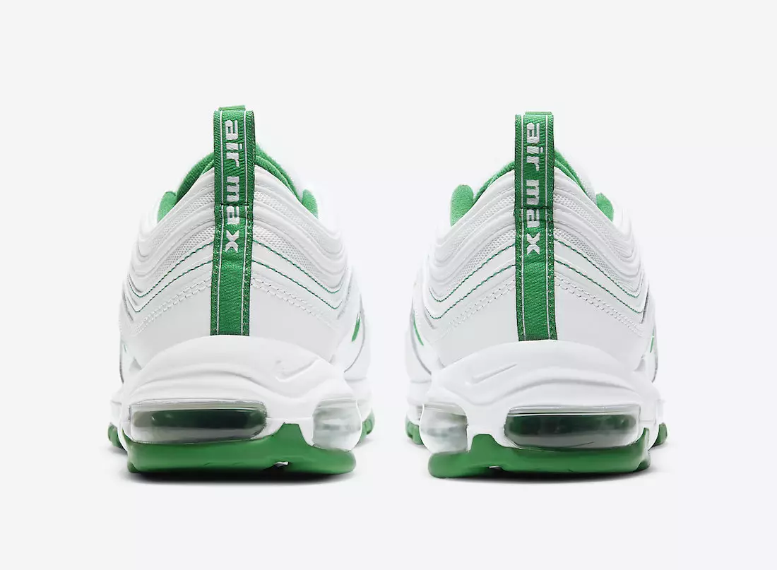 Tarehe ya Kutolewa ya Nike Air Max 97 White Green DH0271-100