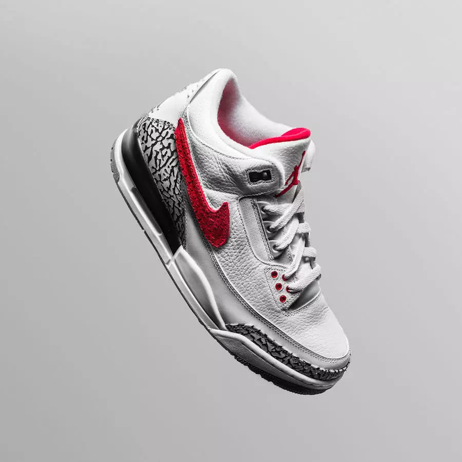 Ayaqqabı Cərrahı Cement Air Jordan 3 Velcro Swoosh