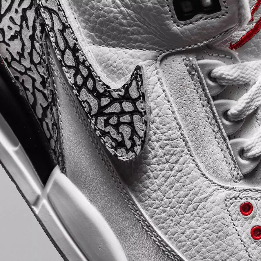 A Shoe Surgeon Cement Air Jordan 3 tépőzáras Swoosh