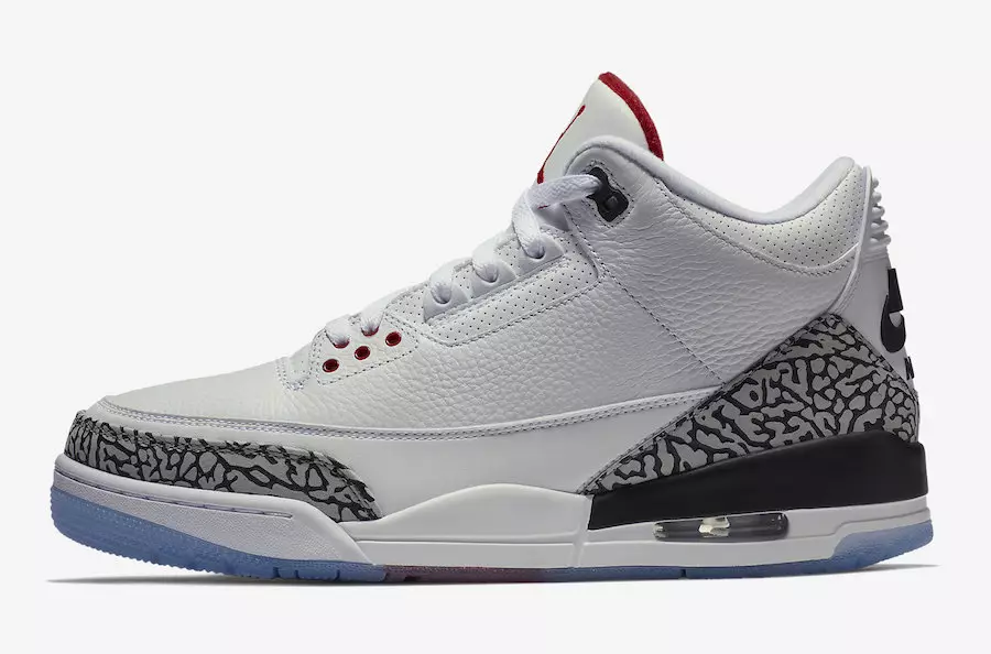 Air Jordan 3 Serbest Atış Çizgisi 923096-101 Çıkış Tarihi