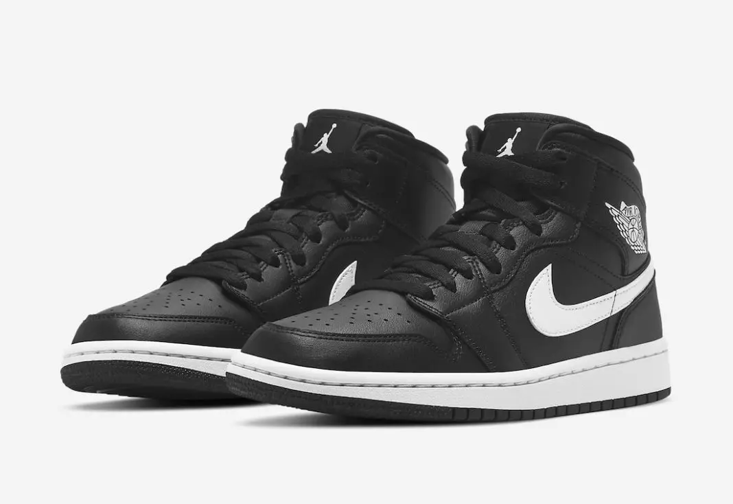 Air Jordan 1 Mid WMNS Black White BQ6472-011 Data e Publikimit