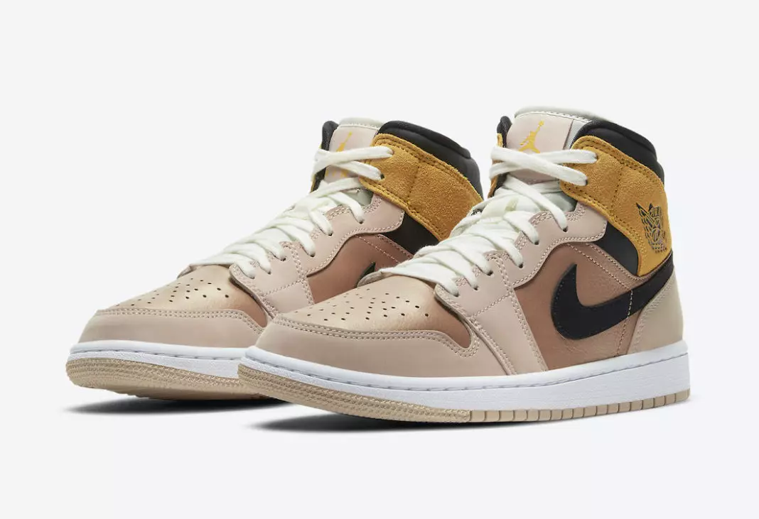 Air Jordan 1 Mid SE Particle Beige DD2224-200 გამოშვების თარიღი