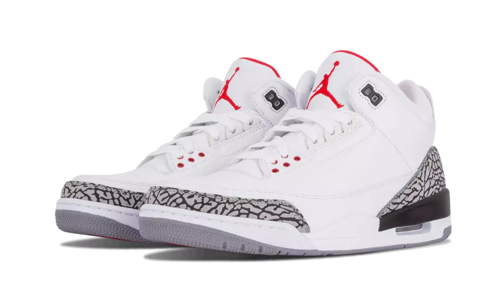 Air Jordan 3 White Cement