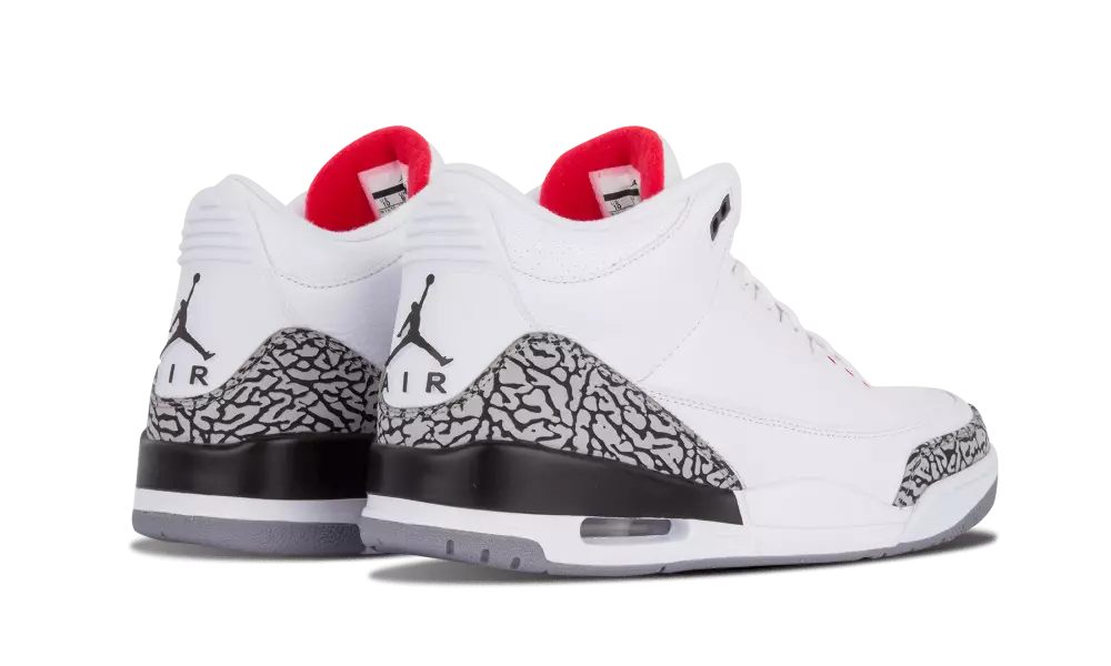 Air Jordan 3 vit cement