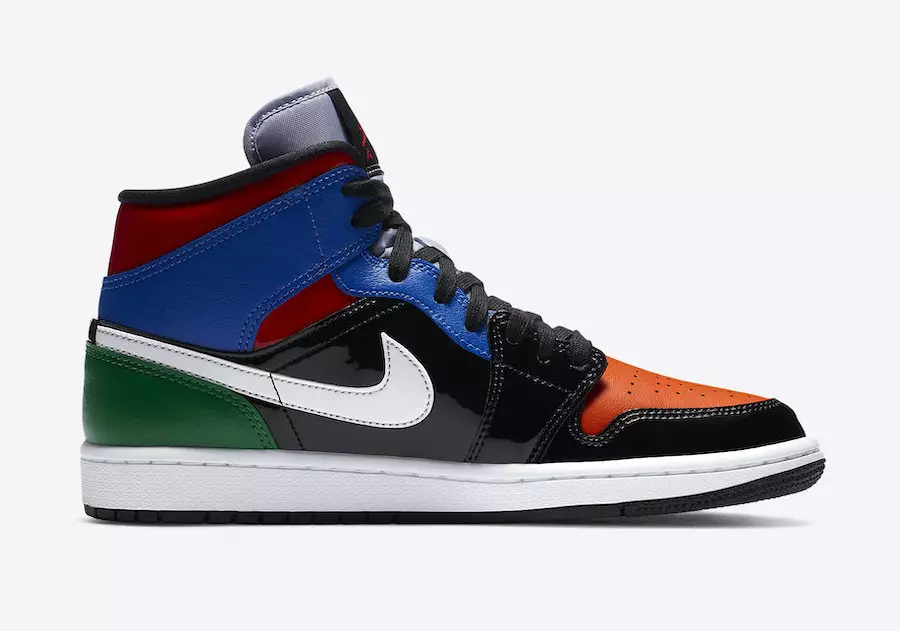 Air Jordan 1 Mid SE WMNS Multi Patent CV5276-001 تاريخ الإصدار