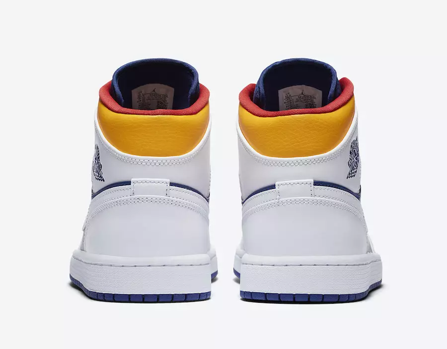 Air Jordan 1 Mid Royal Blue Laser Orange 554724-131 Data e publikimit