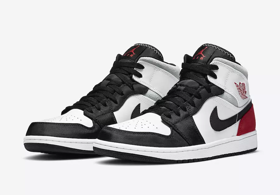 Air Jordan 1 Mid SE יוניאַן 852542-100 מעלדונג טאָג