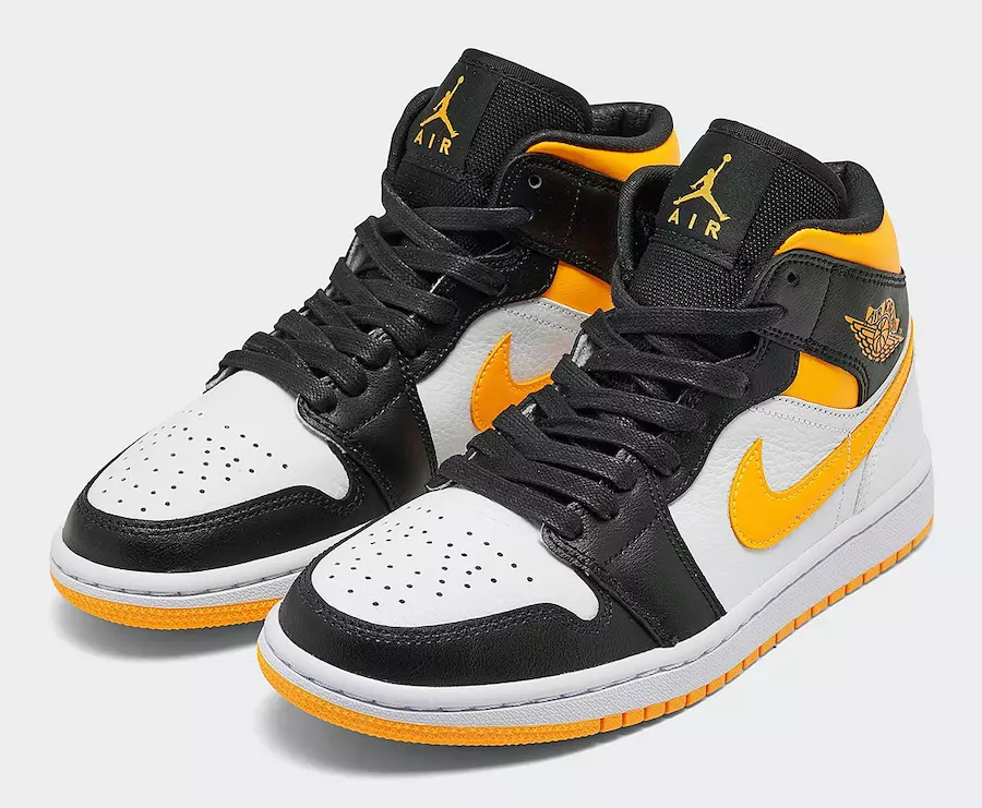 Air Jordan 1 Mid Laser Laranja CV5276-107 Data de Lançamento