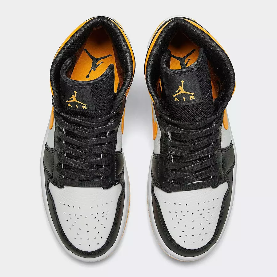 Air Jordan 1 Mëtt Laser Orange CV5276-107 Release Datum