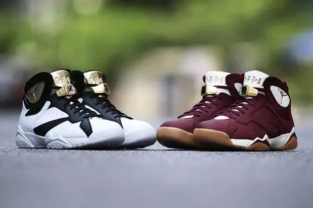 Air Jordan Cigar Champagne Comparision