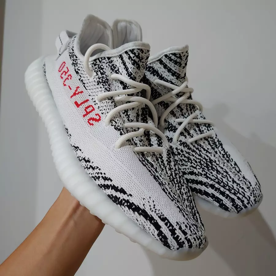 Data e lëshimit të adidas Yeezy Boost 350 V2 Zebra 2019 Restock