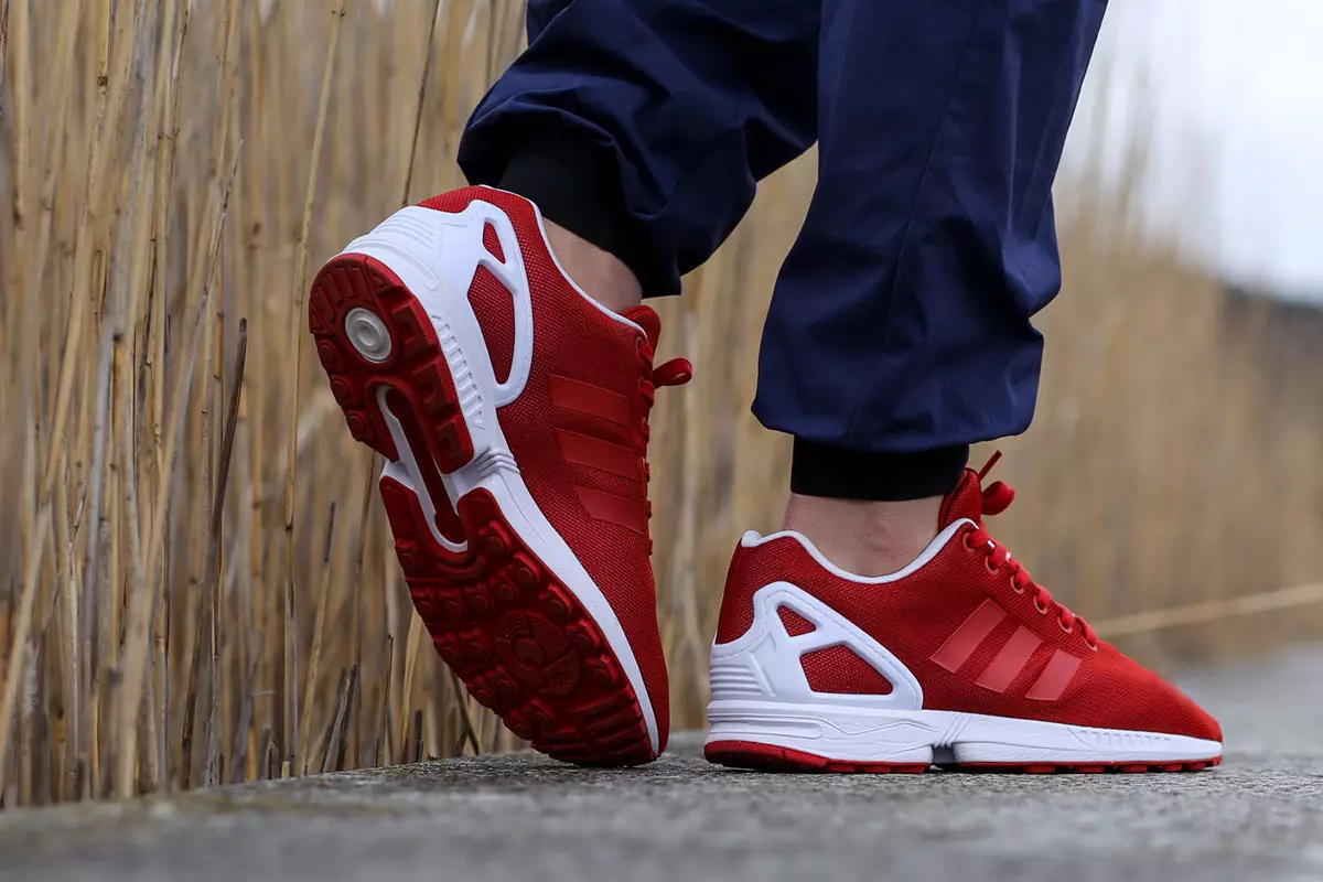 adidas ZX Flux Brick Red