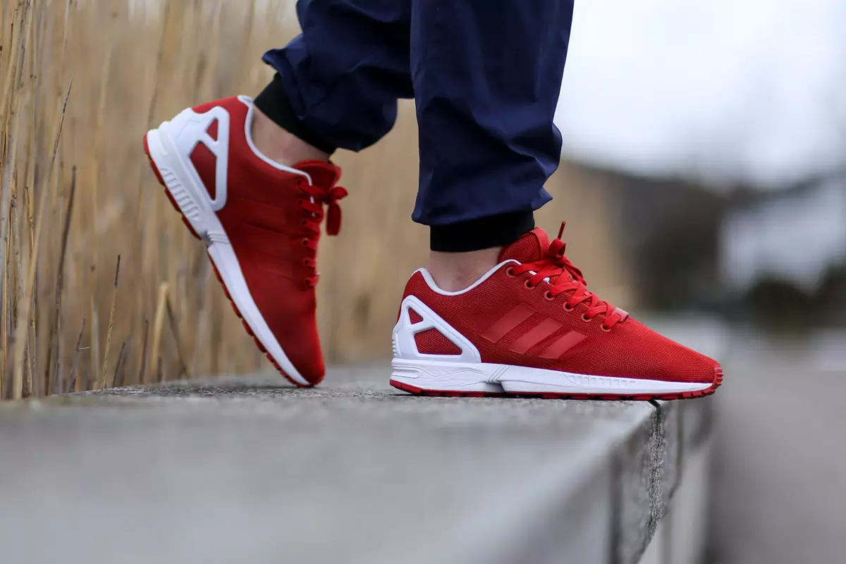 adidas ZX Flux rosso mattone