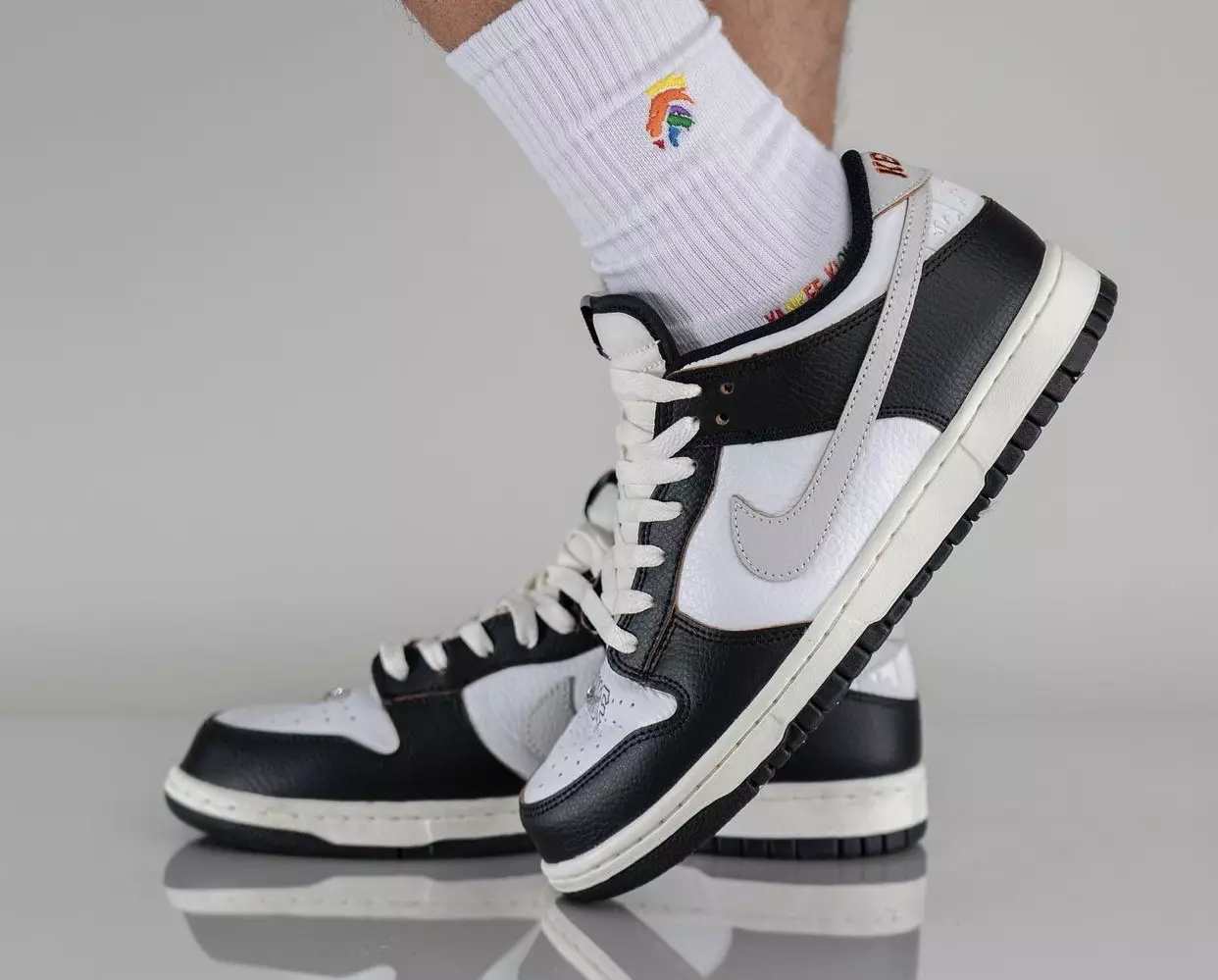 HUF Nike SB Dunk Low Sanfrancisko FD8775-001 Izlaišanas datums uz kājām