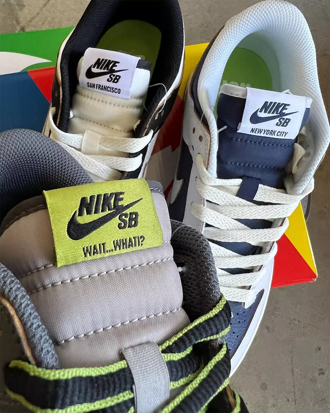 HUF Nike SB Dunk Low Friends Family Grey Green Ngày phát hành