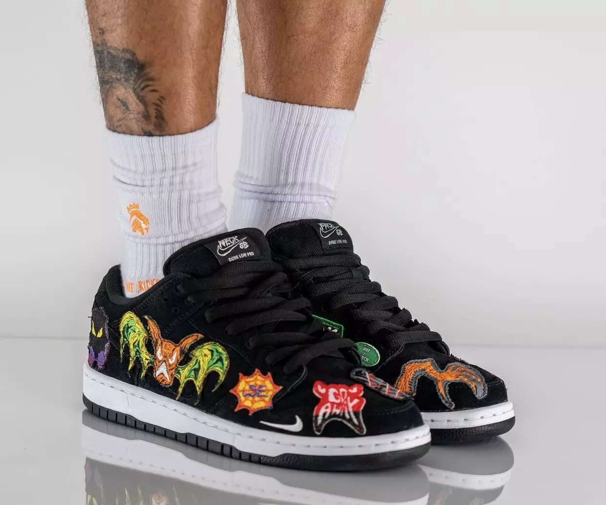 Neckface Nike SB Dunk Low DQ4488-001 Data e publikimit në këmbë