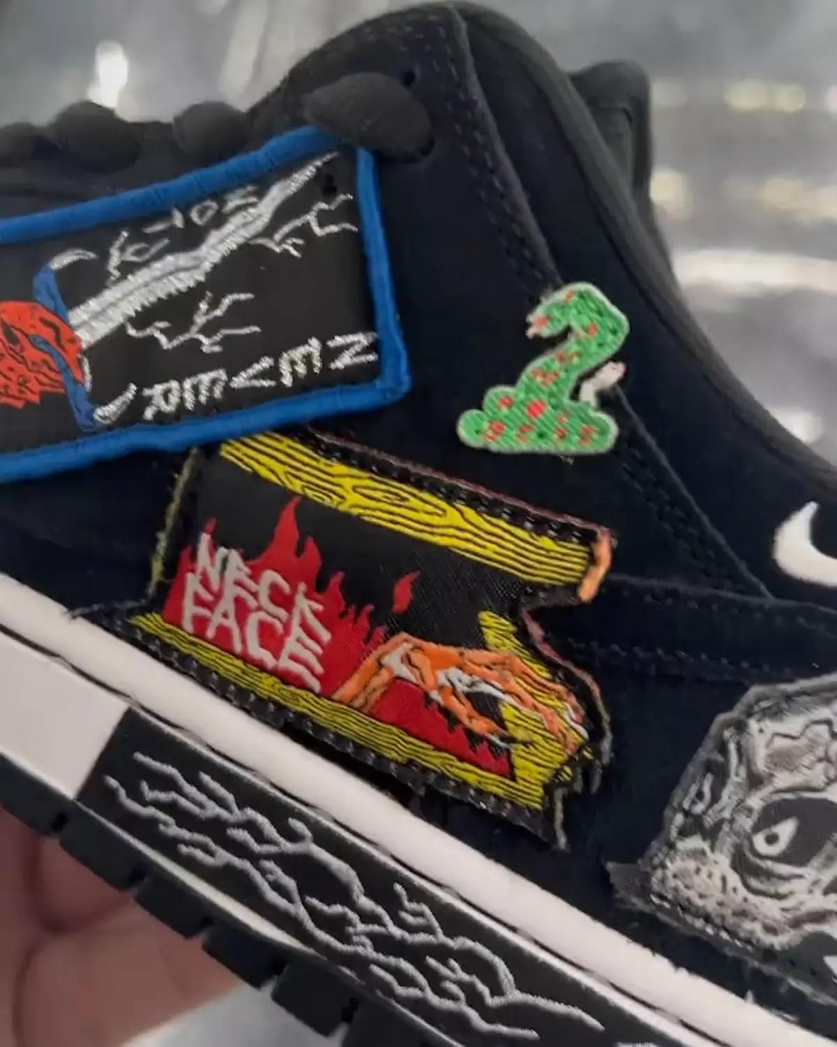 Neckface Nike SB Dunk alhainen julkaisupäivä