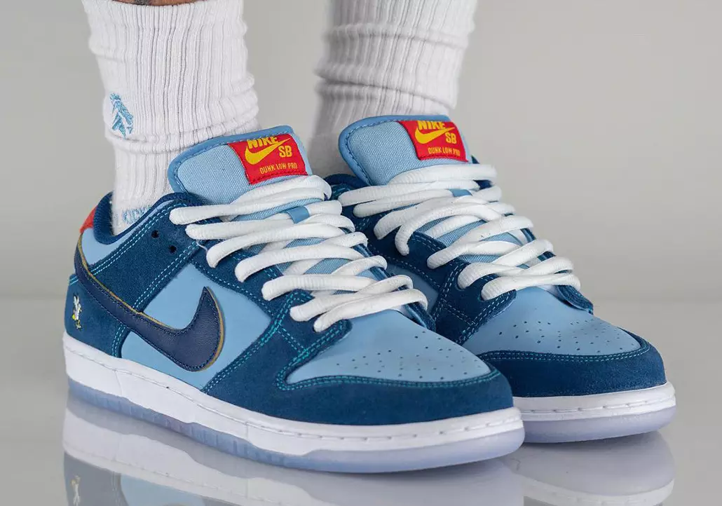 Hvorfor så trist Nike SB Dunk Low DX5549-400 Udgivelsesdato på fødderne