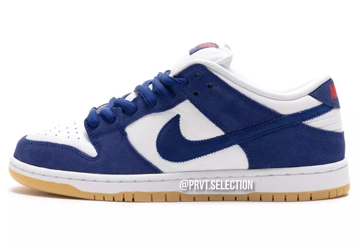 Date de sortie de la Nike SB Dunk Low LA Dodgers DO9395-400