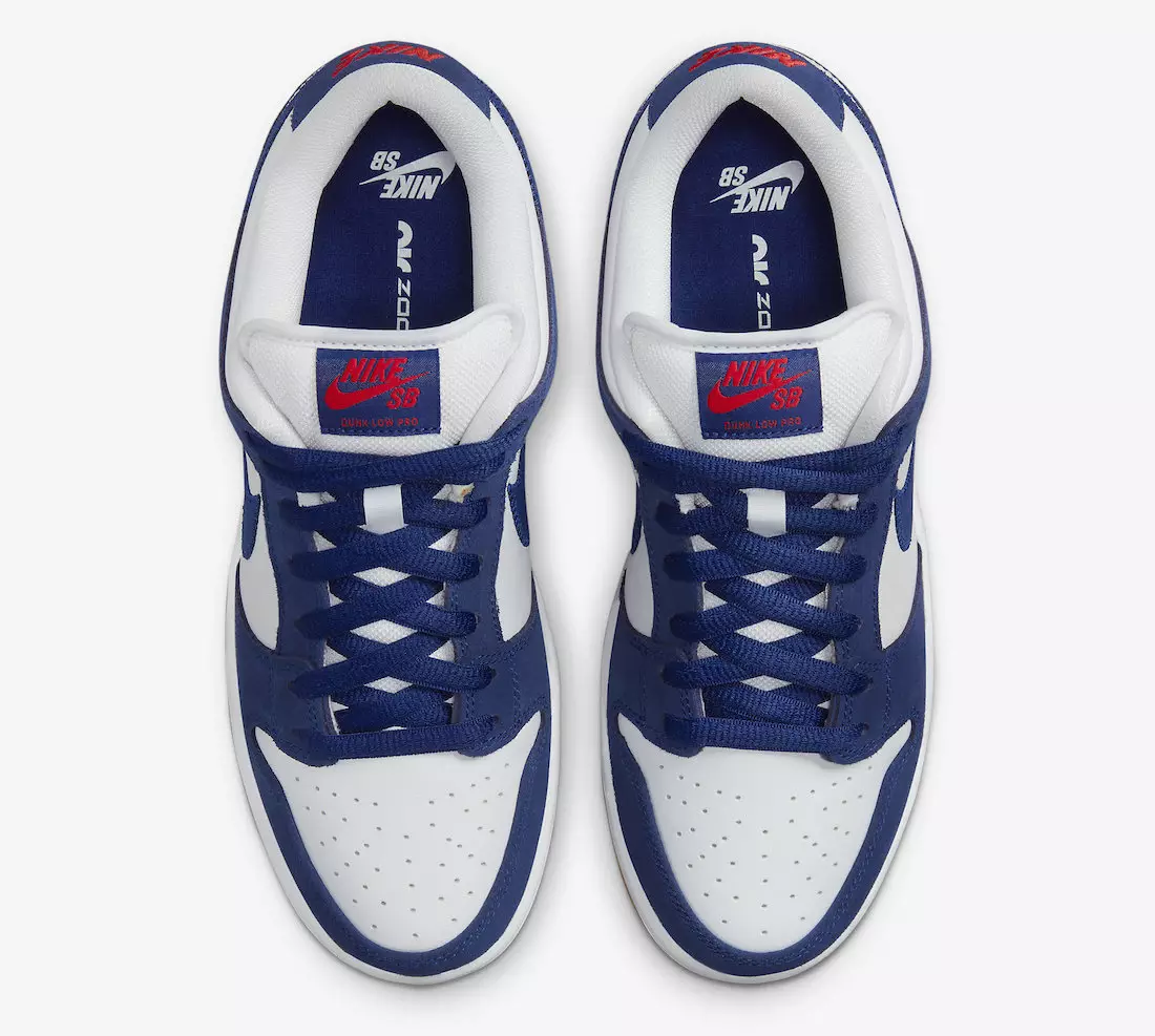 Nike SB Dunk Low Los Angeles Dodgers DO9395-400 худалдаанд гарсан огноо