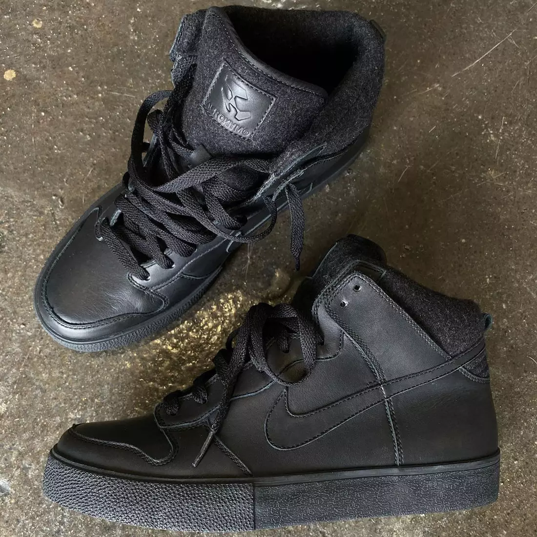 Muestra de Acronym x Nike Dunk High Blunk