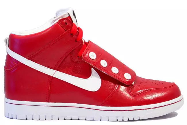 Nike Dunk High Strap Questlove Red 2011