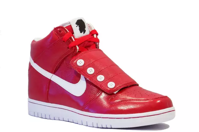 Nike Dunk Yüksek Kayış Questlove Kırmızı 2011