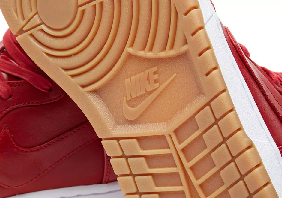 Nike Dunk High Lux SP Gym Red Gum