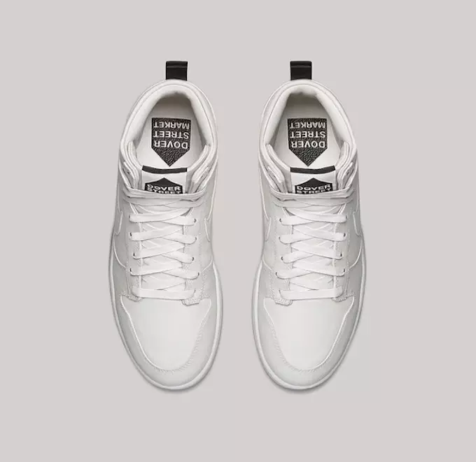 Dover Street Market Nike Dunk Alto Lux Blanco