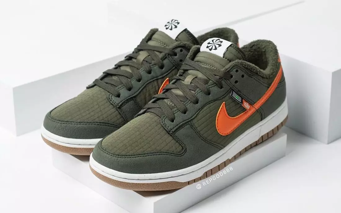 Nike Dunk Low Toasty Sequoia Orange Medium Olive Sail DD3358-300 תאריך שחרור