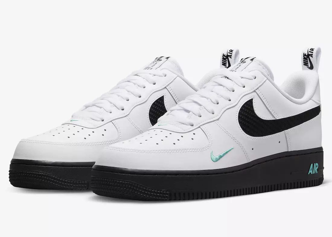 Nike Air Force 1 Low White Black Teal DR0155-100 – Erscheinungsdatum