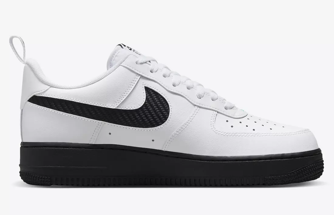 Nike Air Force 1 Low White Black Teal DR0155-100 Väljalaskekuupäev