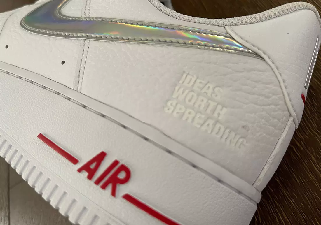 TEDxPortland Nike Air Force 1 Low 10. Anniversaire Release Datum