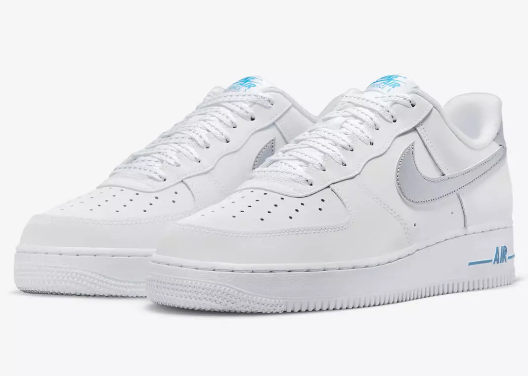 Nike Air Force 1 Low White Silver DR0142-100 Tarehe ya Kutolewa