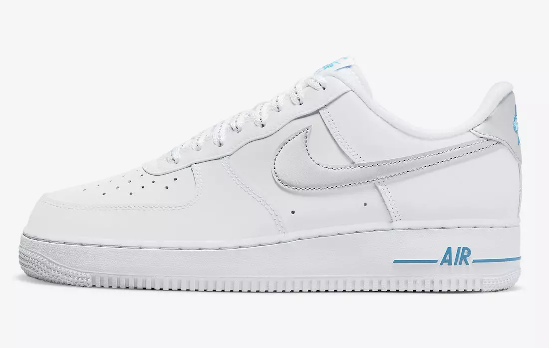 Nike Air Force 1 Low White Silver DR0142-100 Data premiery