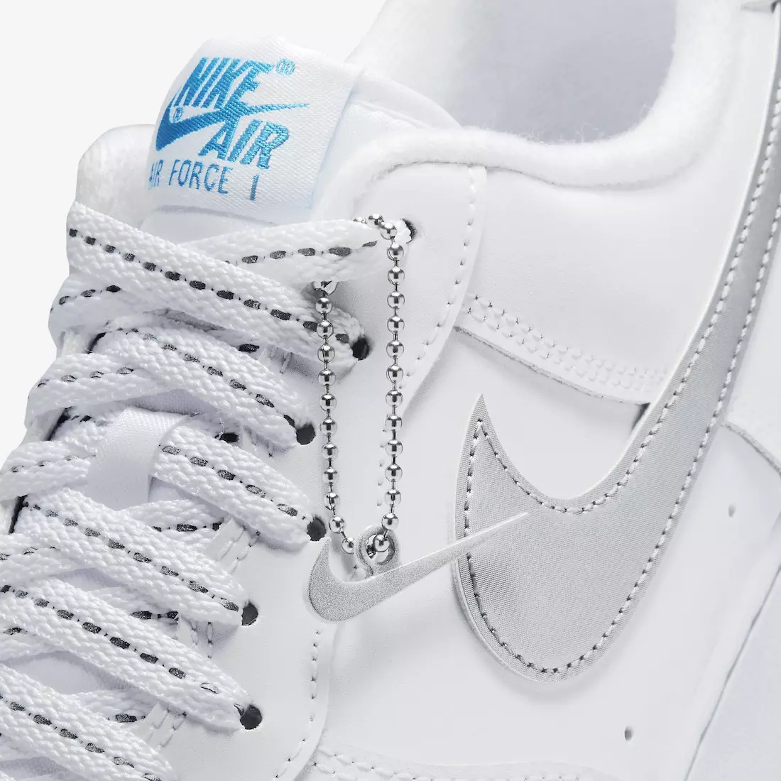 Nike Air Force 1 Íseal Bán Silver DR0142-100 Dáta Eisiúna