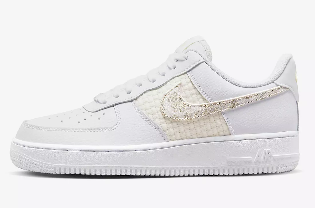 Nike Air Force 1 Low Flower Swoosh DO9458-100 թողարկման ամսաթիվ