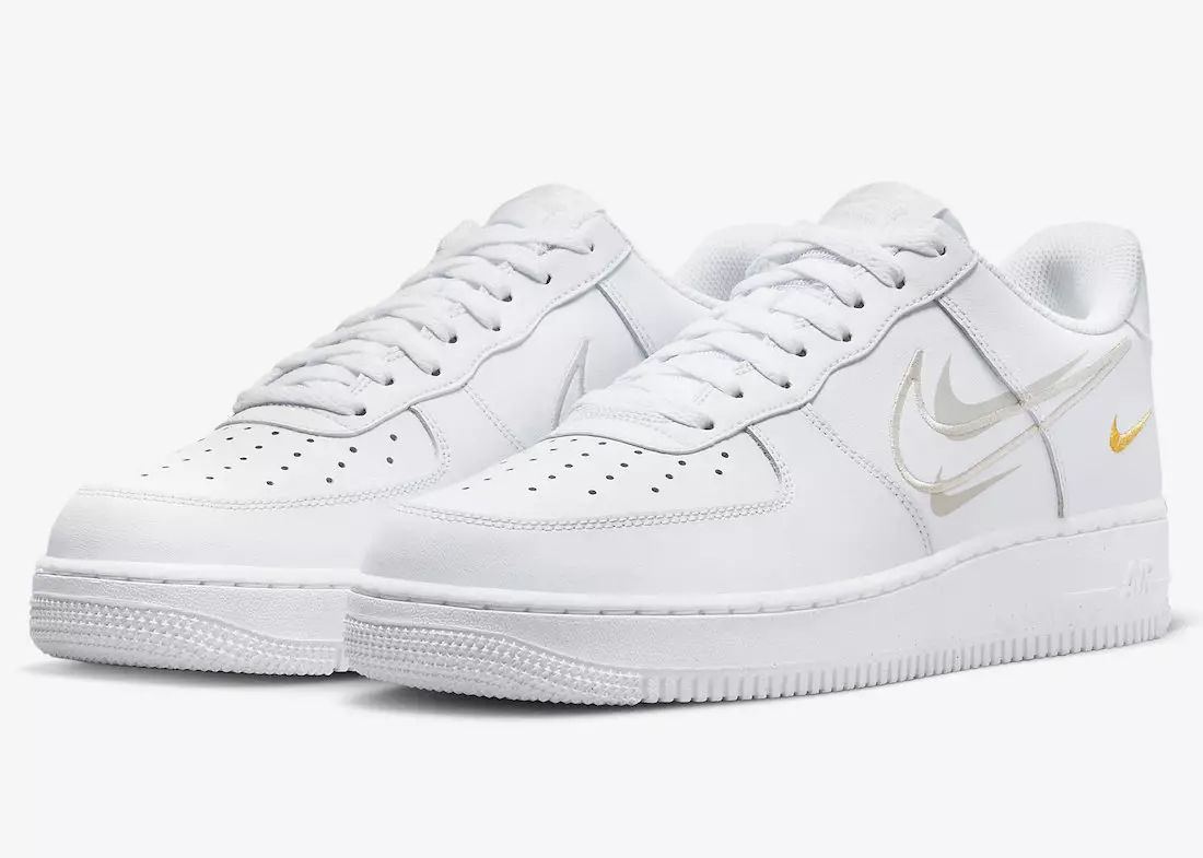 Nike Air Force 1 Low kommt mit mehreren Swooshes