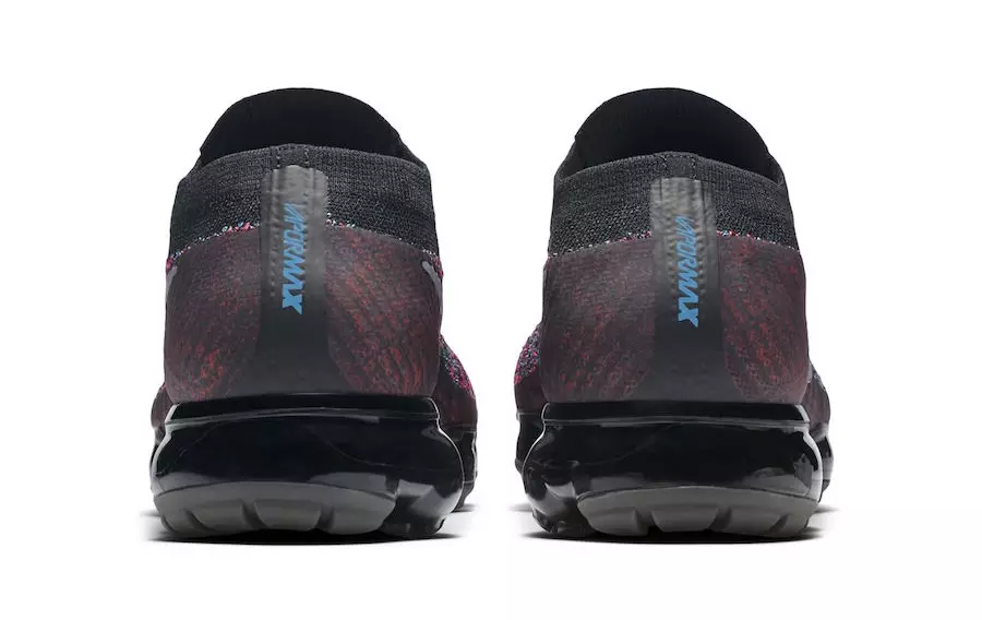 Nike Air VaporMax Czarny Różowy Niebieski Wielokolorowy