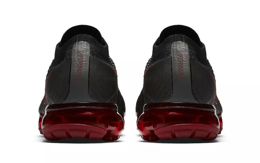 Nike Air VaporMax Bred Siyah Kırmızı